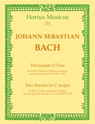Trio Sonata in C (from Sonata in A BWV 1032)