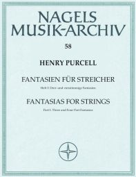Fantasias for Strings Part I: Nos 1-7 (Full Score)