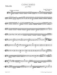 Concerto for Flute in D Op.27 (G.489) (Viola)