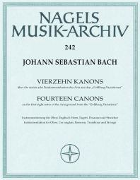 14 Canons (2-6 pt) (BWV 1087) Set