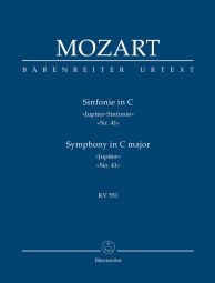 Symphony No.41 in C major (K.551) (Jupiter) (Study Score)
