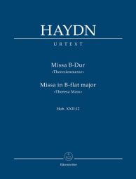 Mass in B-flat major (Theresa Mass) (Hob.XXII:12) (Study Score)