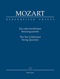 The Ten Celebrated String Quartets (Study Score)