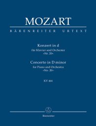 Concerto for Piano No.20 in D minor (K.466) (Study Score)