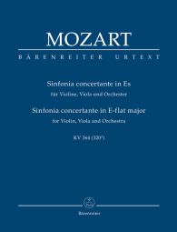 Sinfonia concertante for Violin, Viola and Orchestra in E-flat major (K.364) (Study Score)