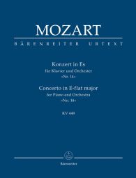 Concerto for Piano No.14 in E-flat major (K.449) (Study Score)