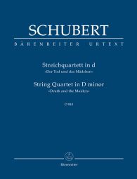 String Quartet in D minor D 810 (Death and the Maiden) (Study Score)