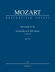 Serenade in E-flat major K.375 Sextet & Octet versions (Study Score)