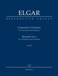 Concerto for Cello in E minor Op.85 (Study Score)