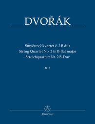 String Quartet No.2 in B-flat major B 17 (Study Score)