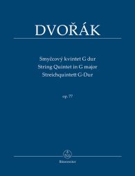 String Quintet in G major Op.77 (Study Score)