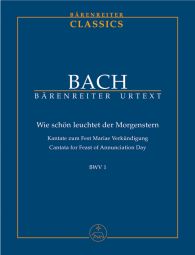 Cantata No.1 Wie schön leuchtet der Morgenstern (BWV 1) (Study Score)