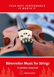 Bärenreiter Music for Strings 2025-2026