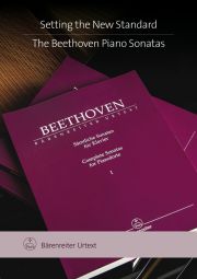 Bärenreiter Beethoven Piano Sonatas Flyer